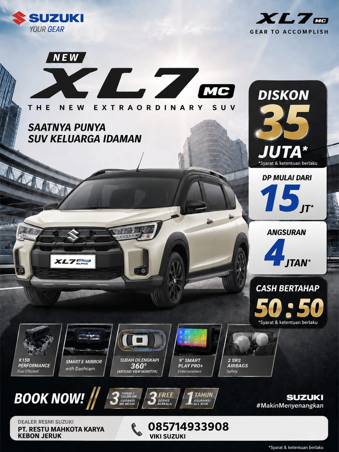 PROMO SUZUKI NEW XL7 MC 2026